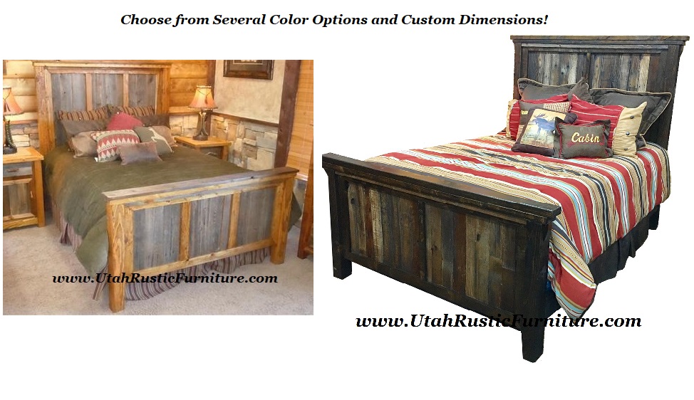 Bradley's Furniture Etc. Utah Rustic Bedroom Furniture